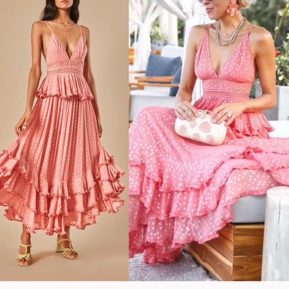 Rococo Sand
Ruffled Maxi Dress ,Size S - Picture 9 of 9